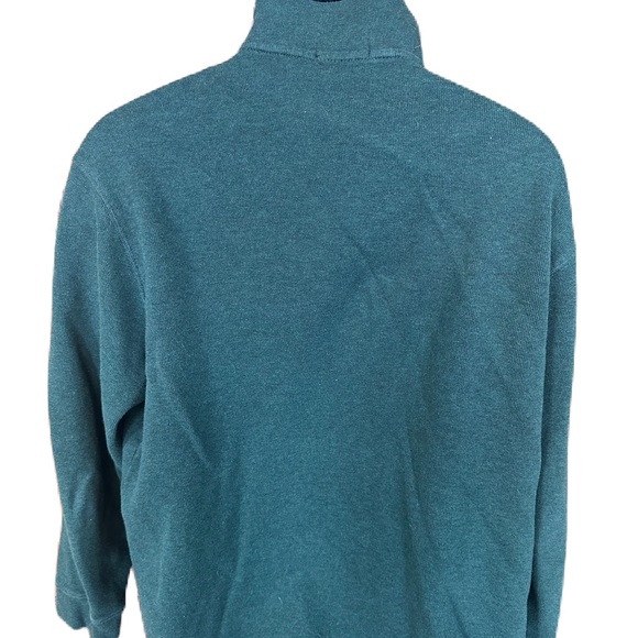 Polo Ralph Lauren Men’s Quarter Zip Dark Green Sweater. Size XL - Picture 3 of 7